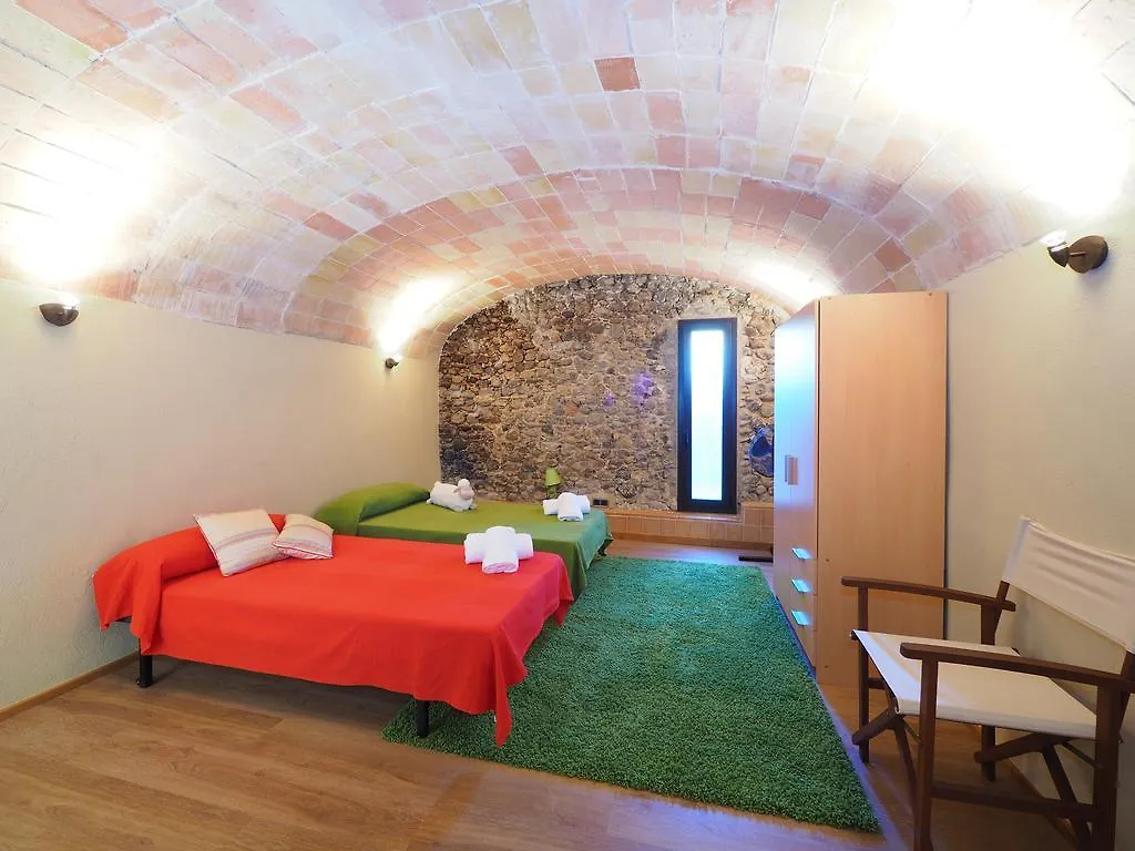Lantställe Mas La Barca Hotell San Miguel de Fluviá Spanien